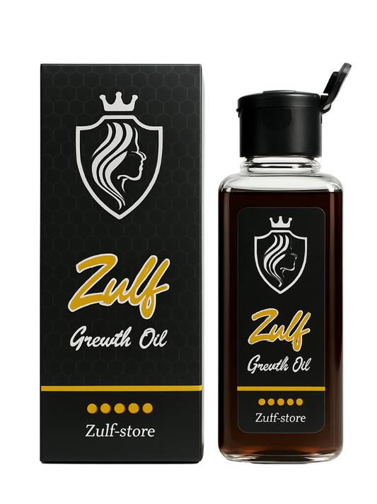 Zulf Growth Oil | Nature Powered Oil to Regrow, Repair, and Reclaim your Hair